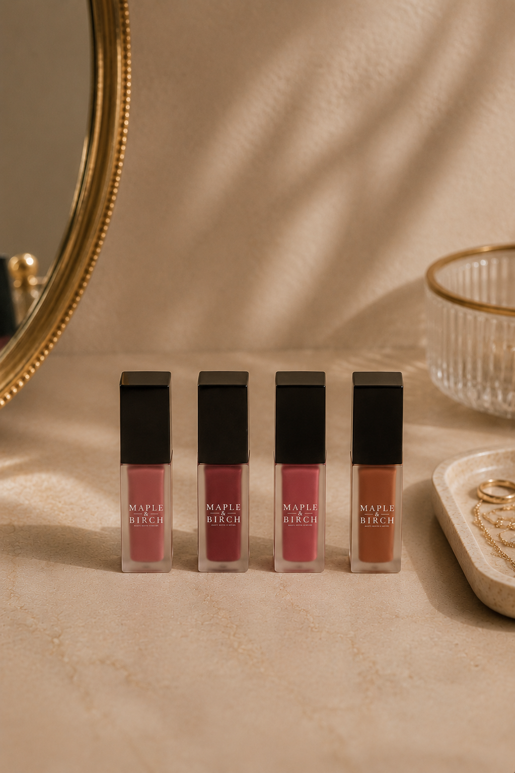 salt & silk | lip stain collection